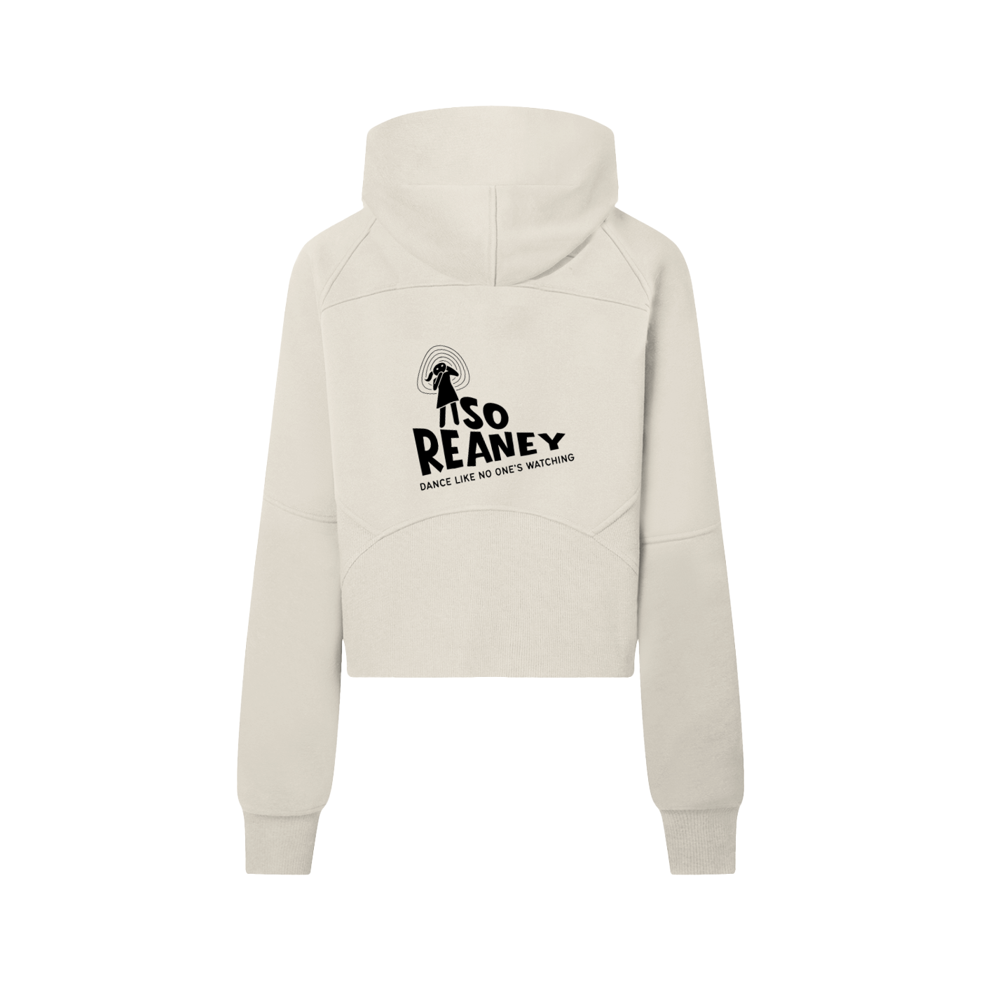 Cropped Half-Zip Hoodie