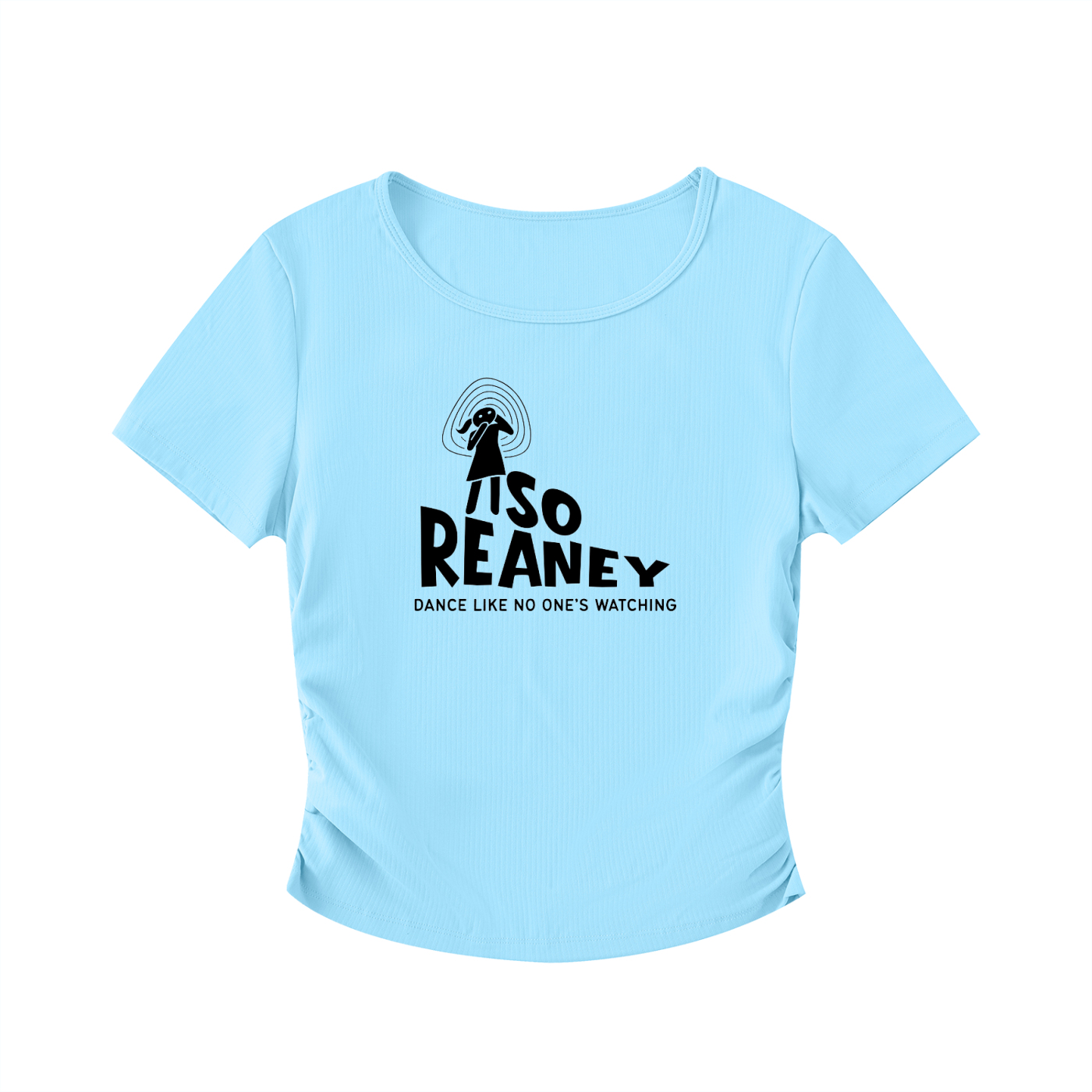 Ruched Bodycon Crop Top