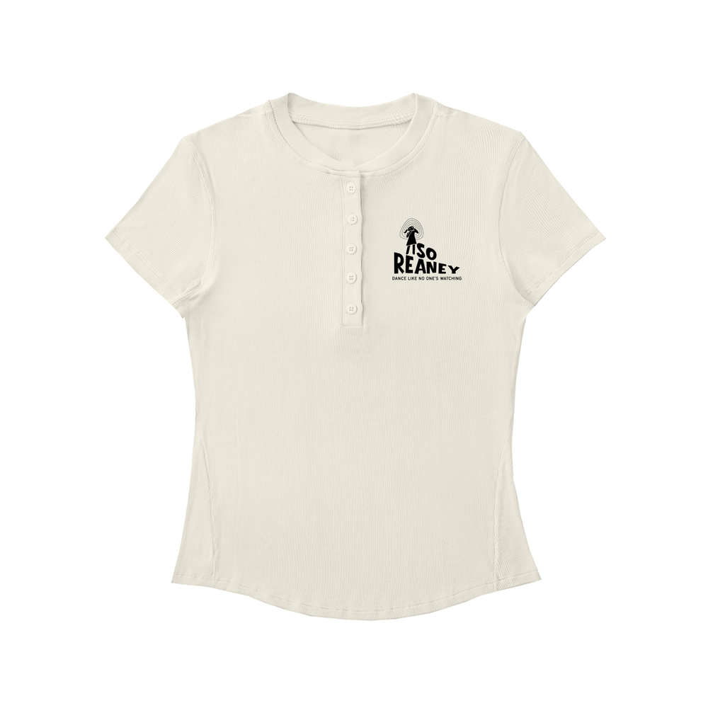 Modal Bodycon Henley Shirt