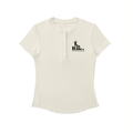 Modal Bodycon Henley Shirt