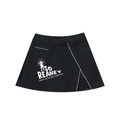 High-Waist Pocketed A-Line Skirt