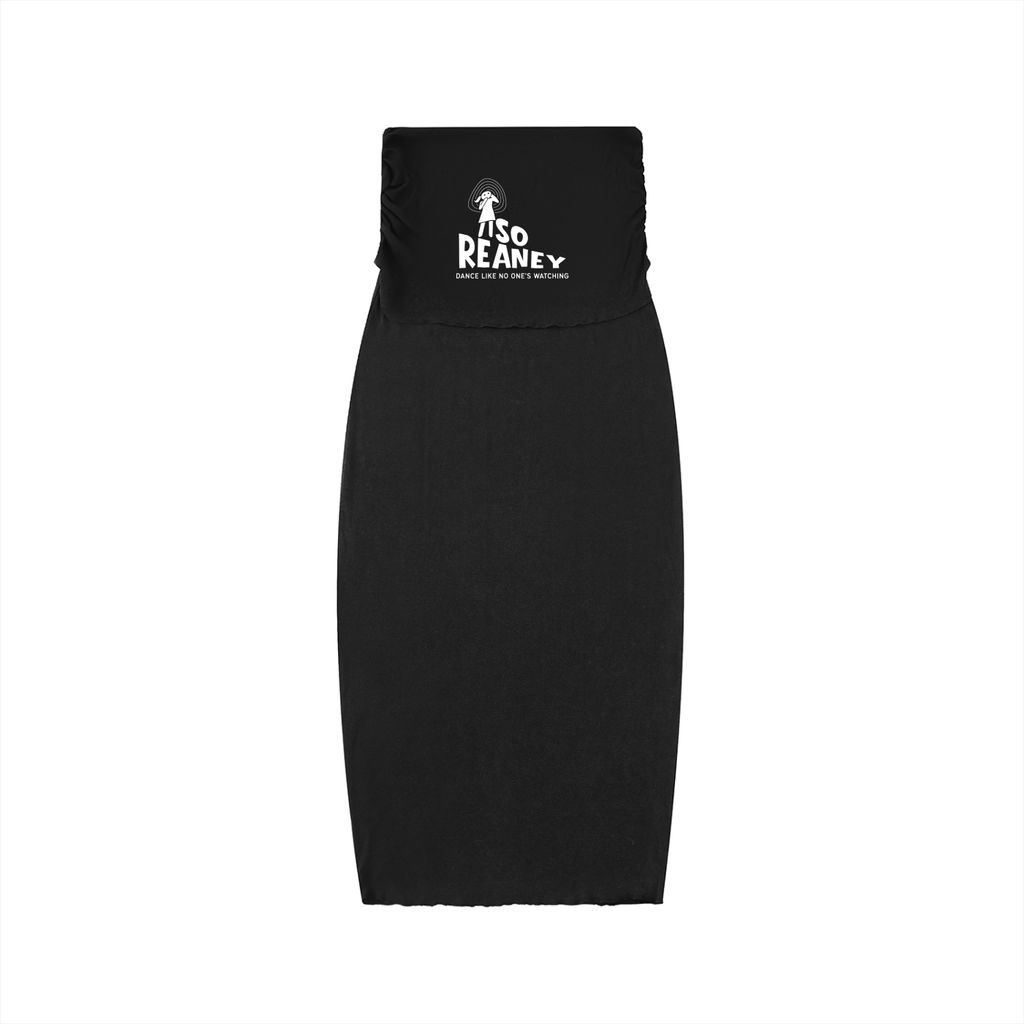 Dyed Washed Straight Hip-Hugging Slim Maxi Skirt