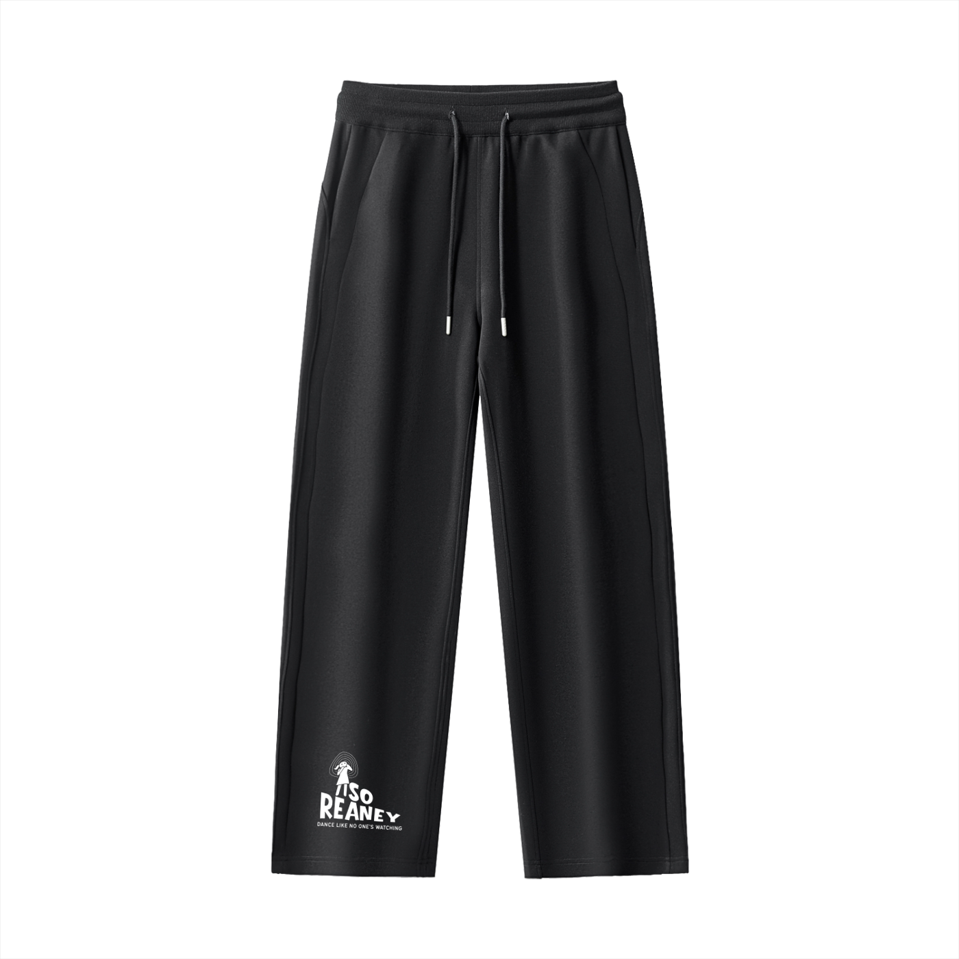 Essential Drawstring Straight-Leg Sweatpants
