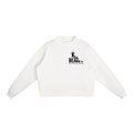 Essential Fleece Mock-Neck Crew Sweatshirt