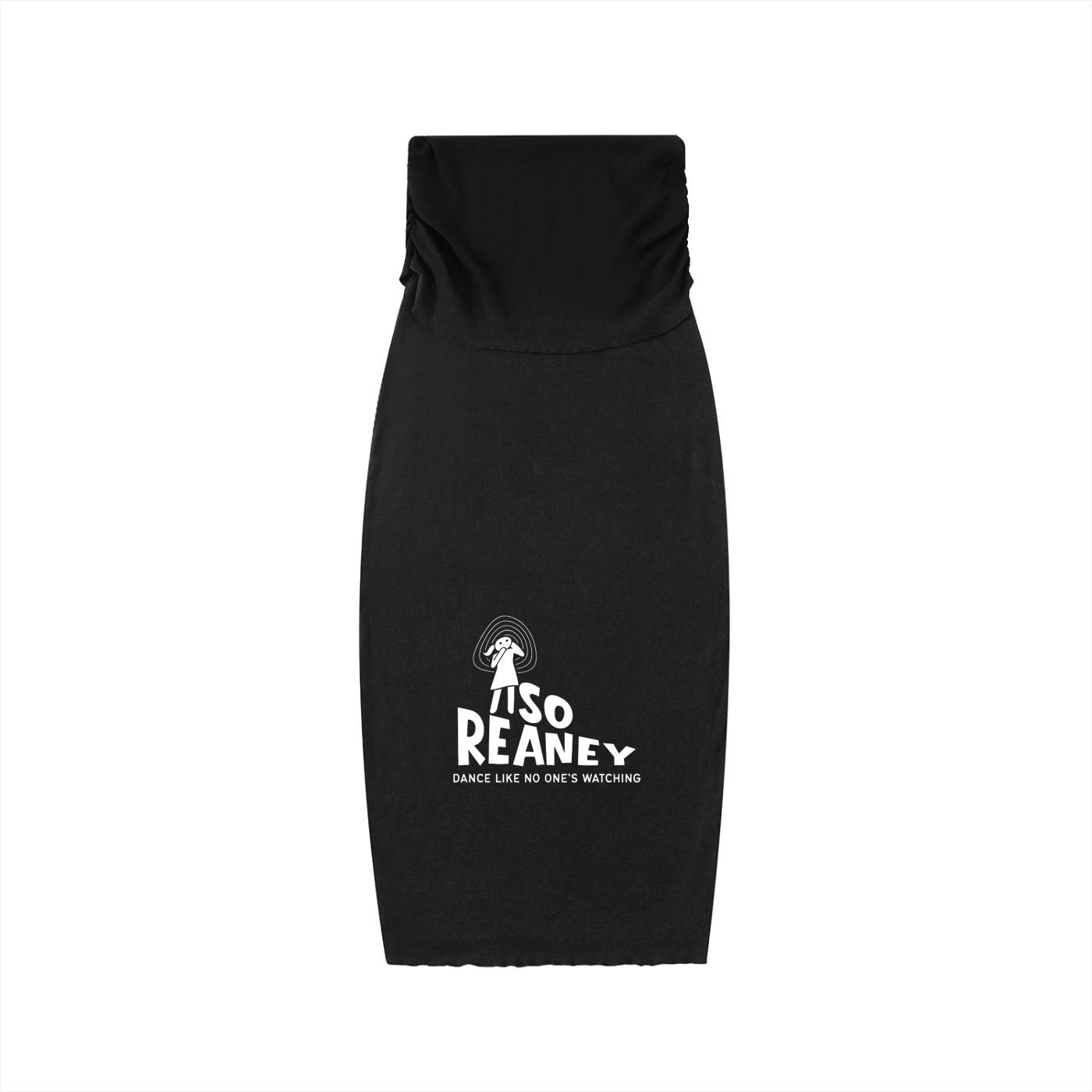 Dyed Washed Straight Hip-Hugging Slim Maxi Skirt