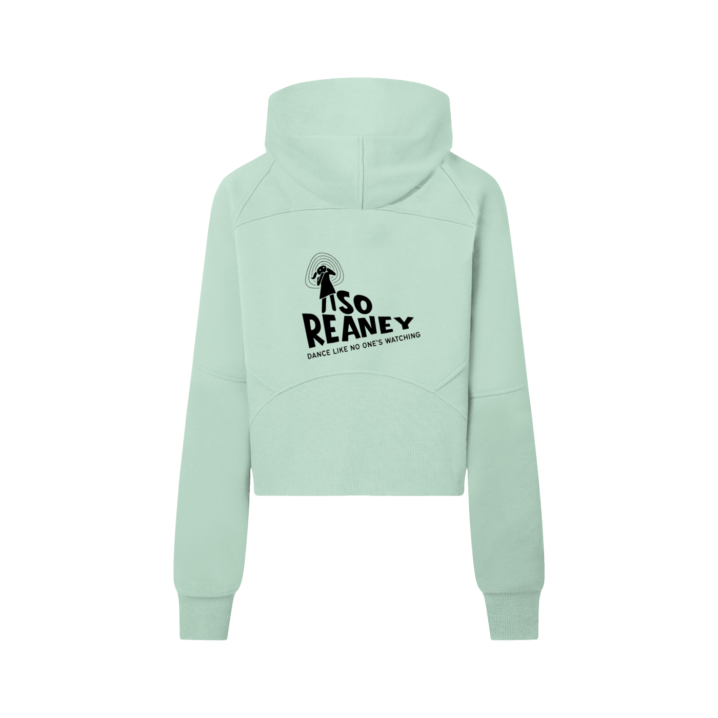 Cropped Half-Zip Hoodie