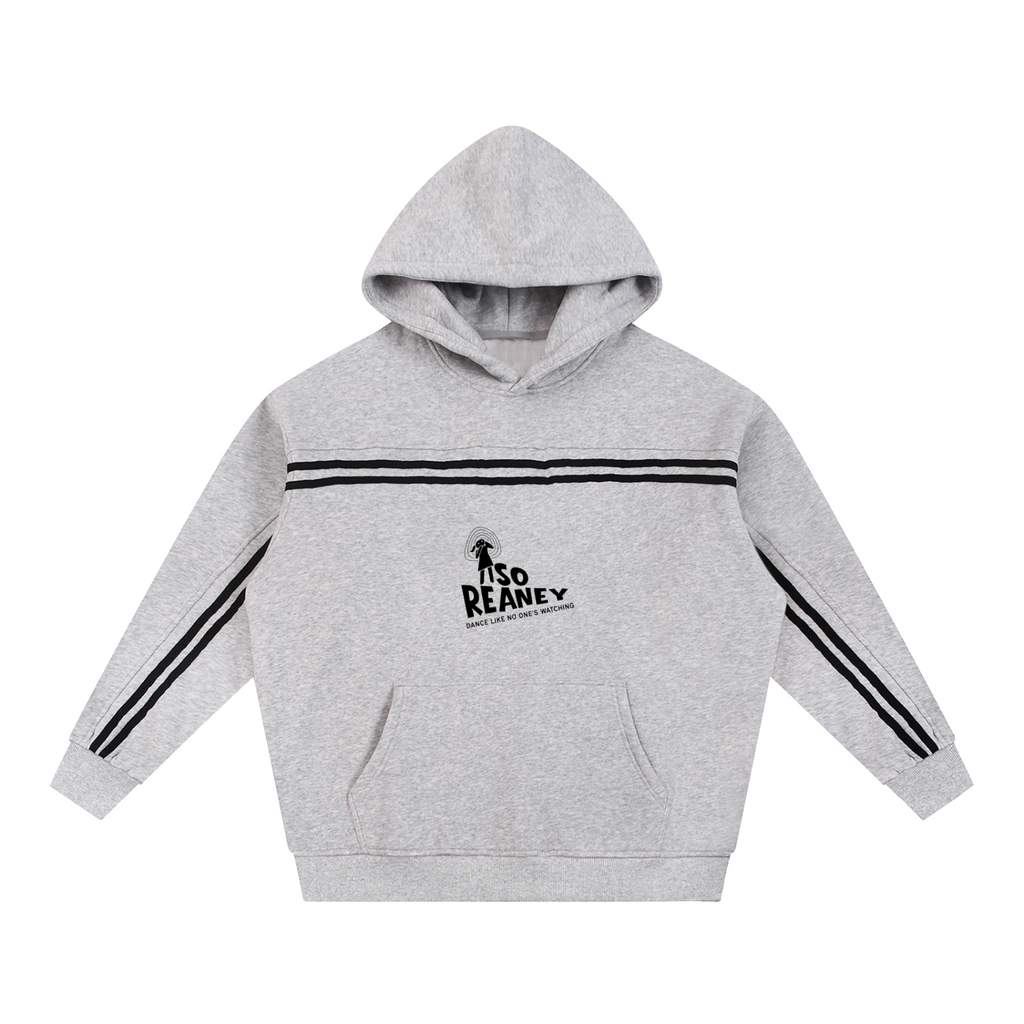 Sun Fade Contrast Tape Fleece Hoodie