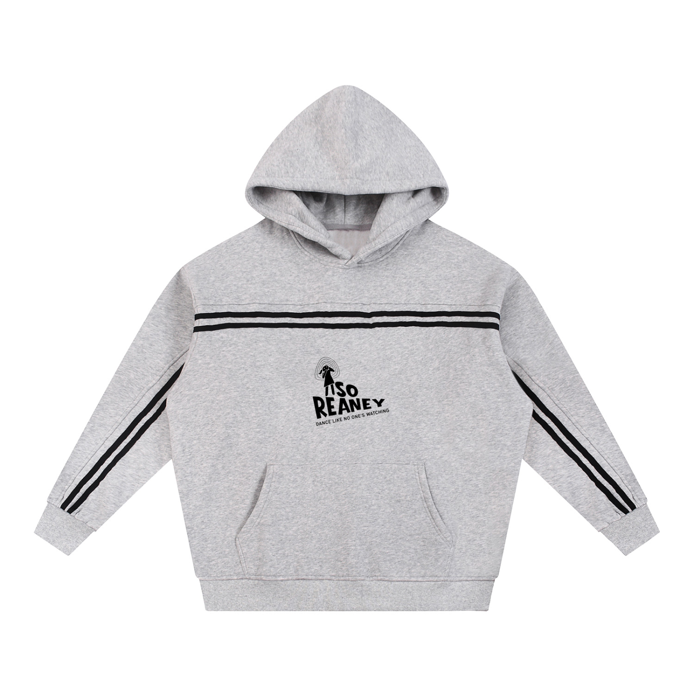 Sun Fade Contrast Tape Fleece Hoodie