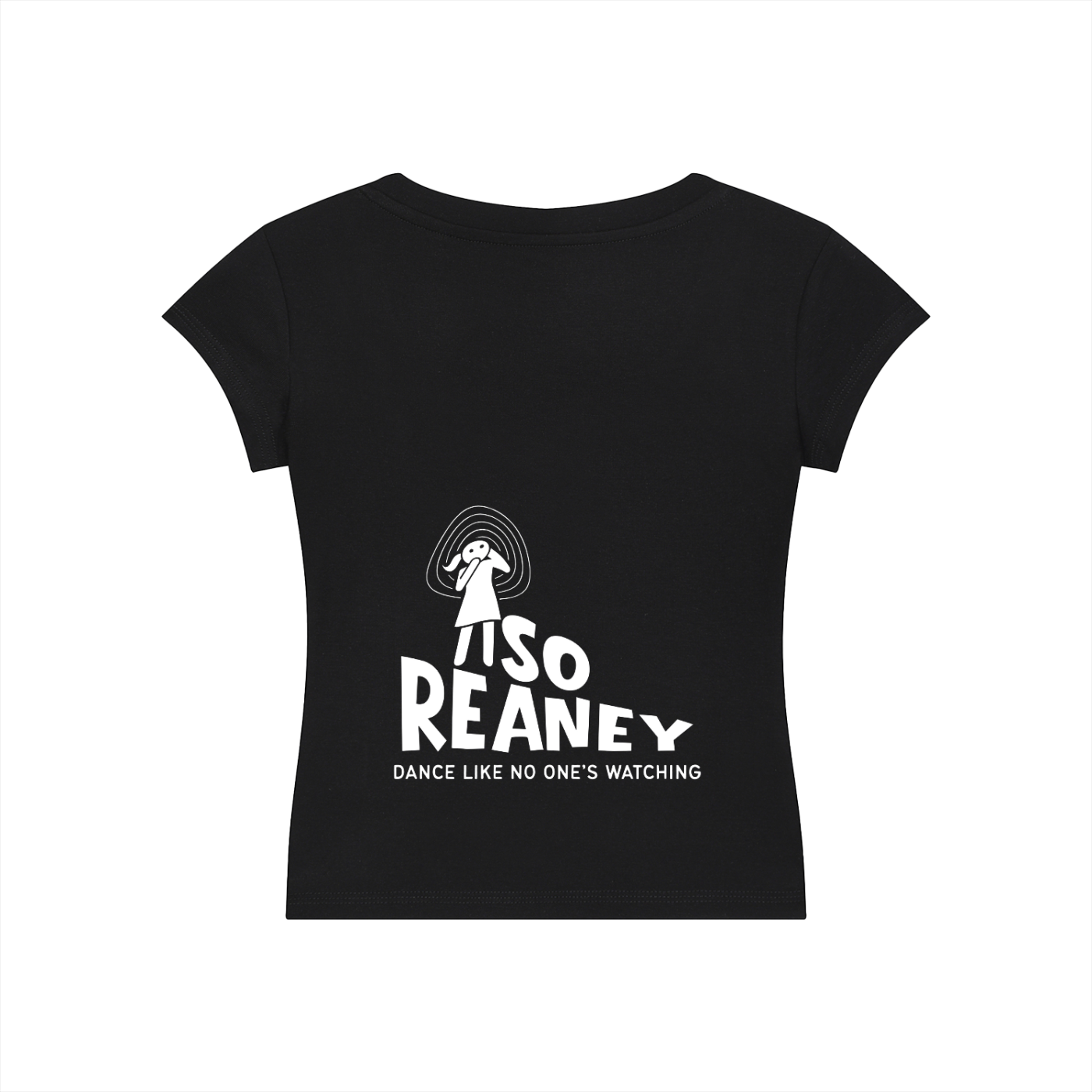 Essential V-Neck Bodycon T-Shirt