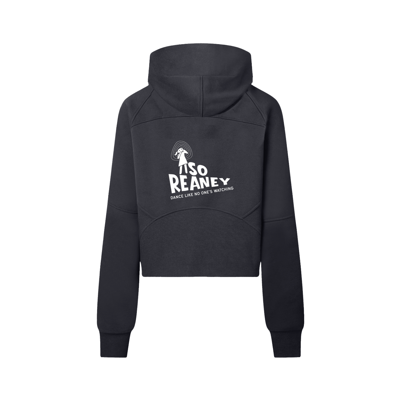 Cropped Half-Zip Hoodie