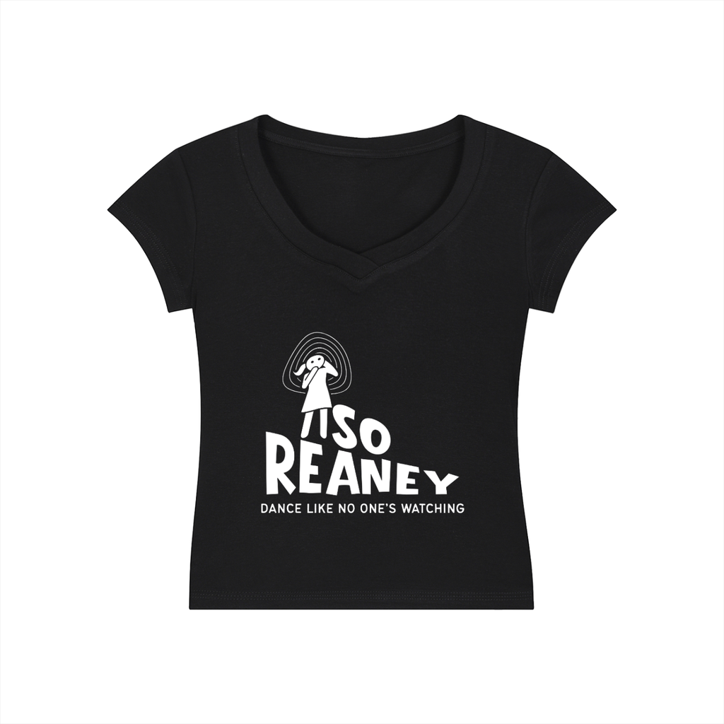 Essential V-Neck Bodycon T-Shirt