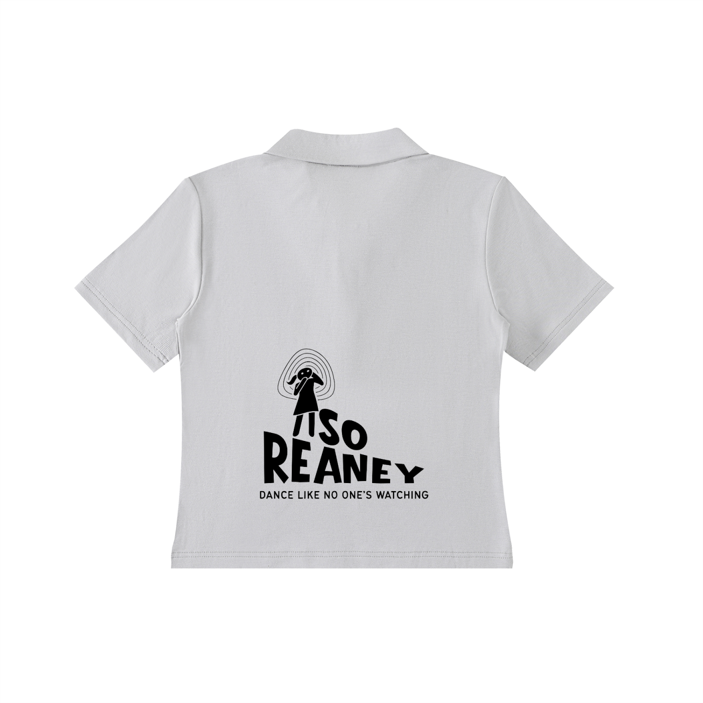 Bodycon Short Sleeve Polo Shirt